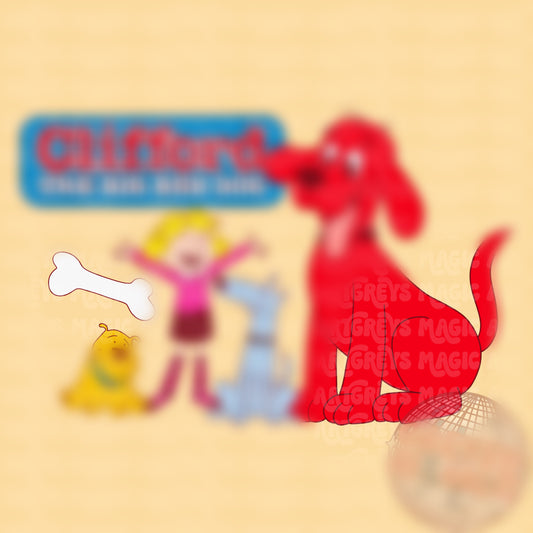 Red Big Dog PNG