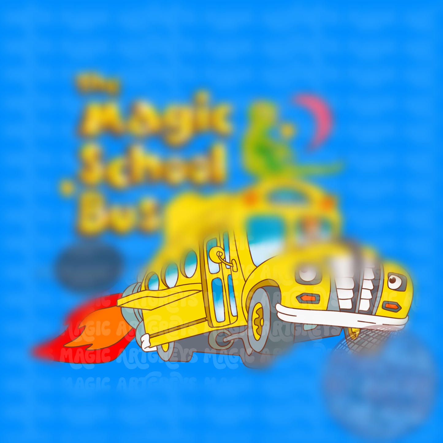 Magic Bus PNG