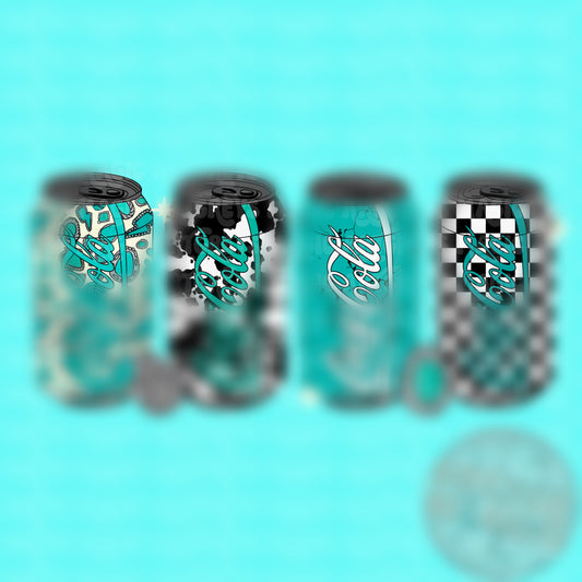 Turquoise Western Coke PNG