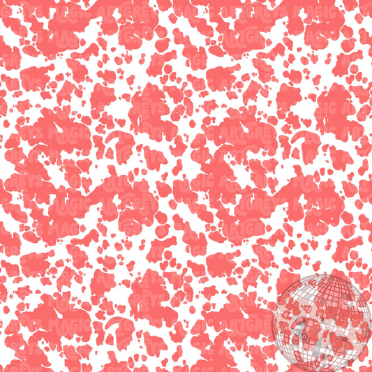Fourth Of July Rep Exclusive Red And White Cowprint Coord