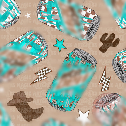 Western Mountain Soda Seamless File
