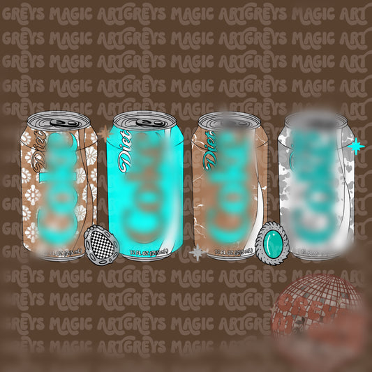 Western Diet Coke Soda PNG