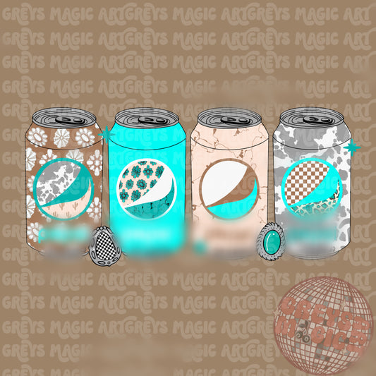 Western Pep Soda PNG