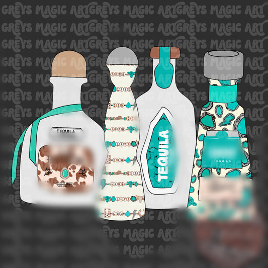 Western Tequilas PNG