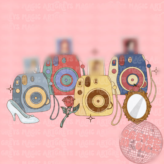 Princess Polaroid PNG