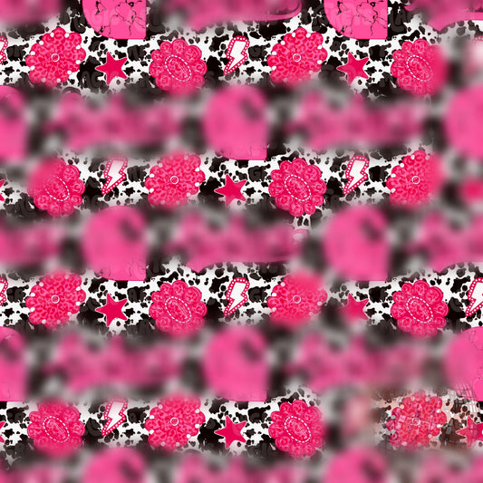 Pink And Cowprint CH Seamless File