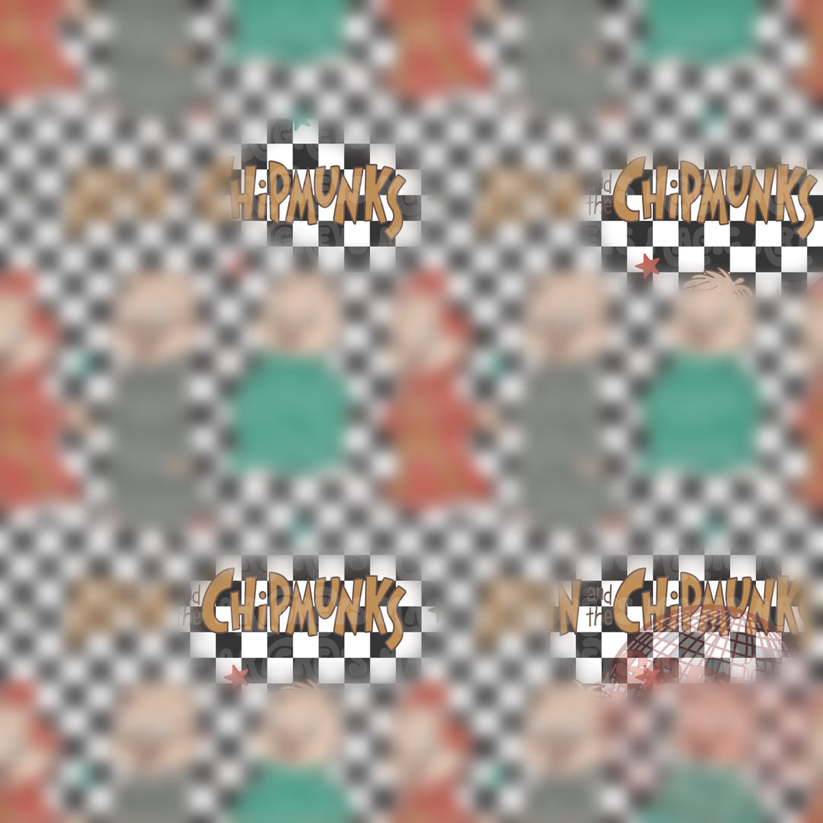 Checkered Chipmunk Seamless File