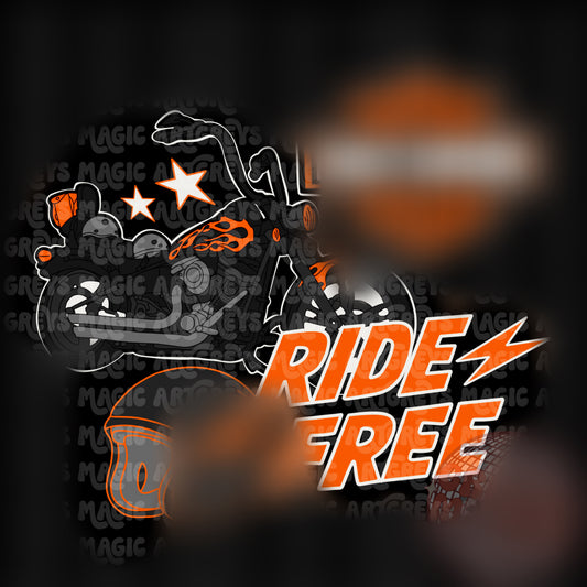 Ride Free Motorcycle PNG