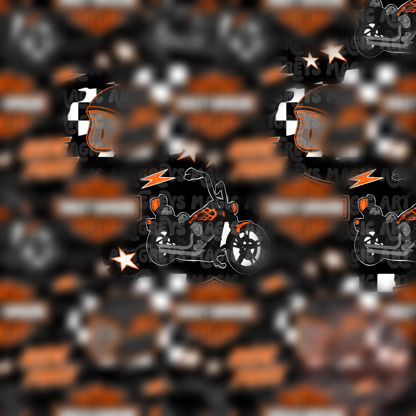Ride Free Motorcycle Seamless File
