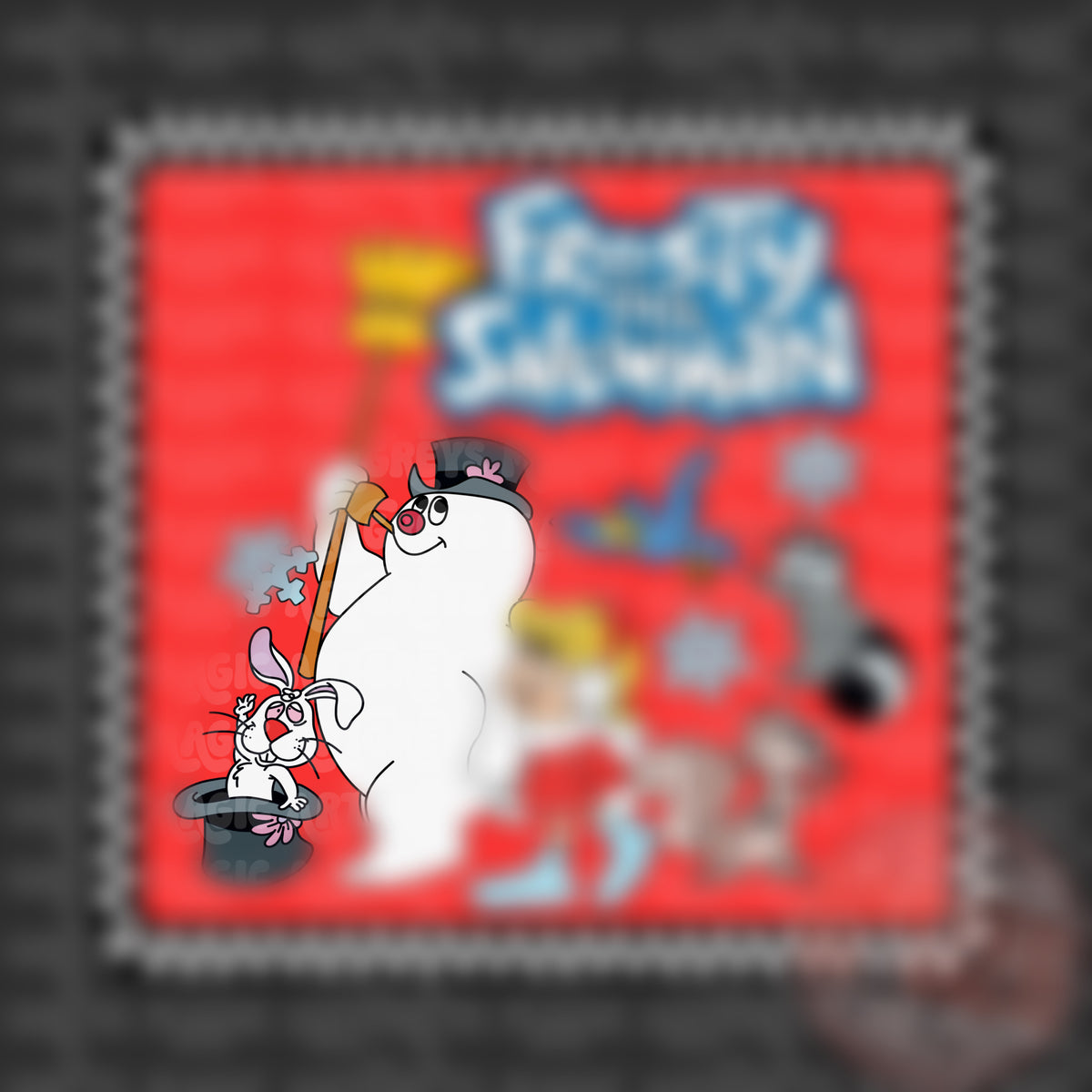 Frosty Snowman And Friends PNG