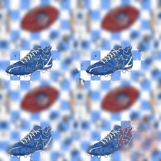 Cowboy Football Seamless File