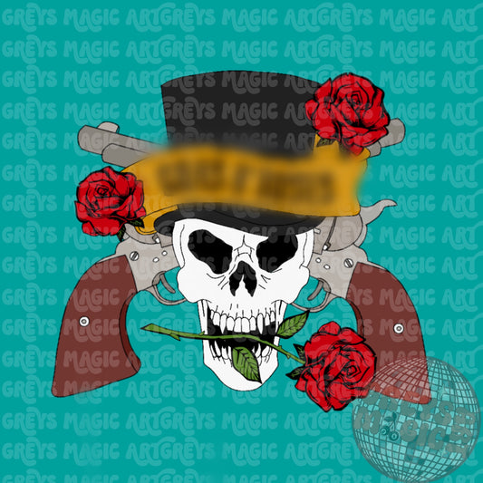 Roses & Guns PNG