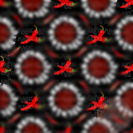Hot Pepper Band Seamless File