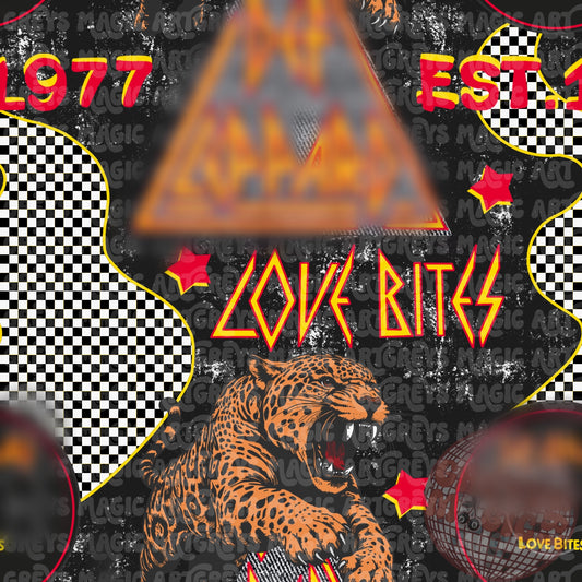 Leppard Band Seamless File