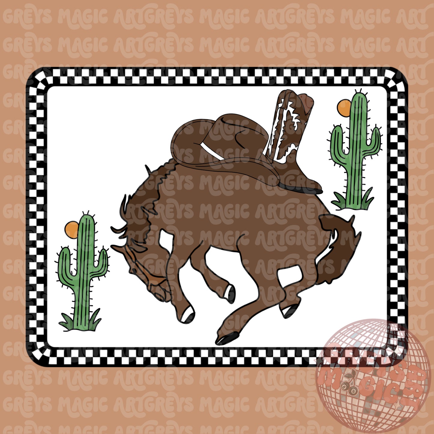 Buckin Horse PNG