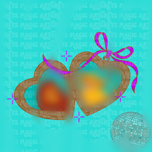 Lion Heart Locket PNG