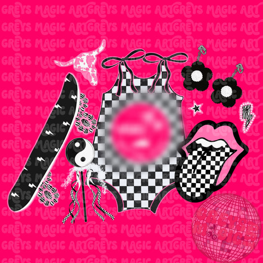Skater Girl Small Shop PNG