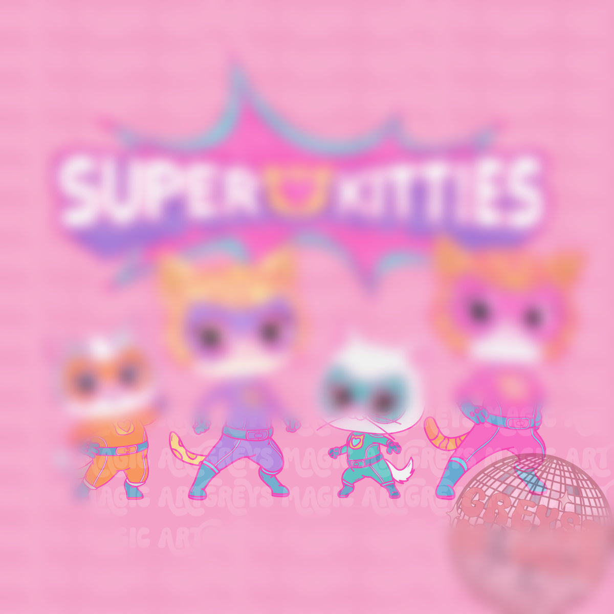 Super Cats PNG