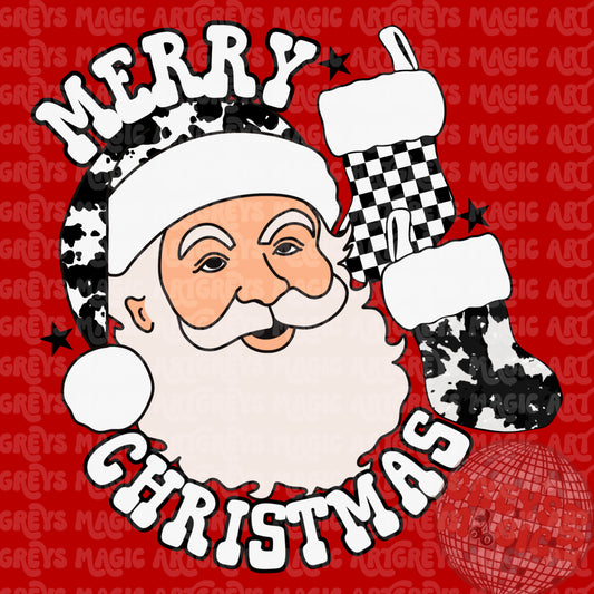 Merry Christmas Dude Santa PNG