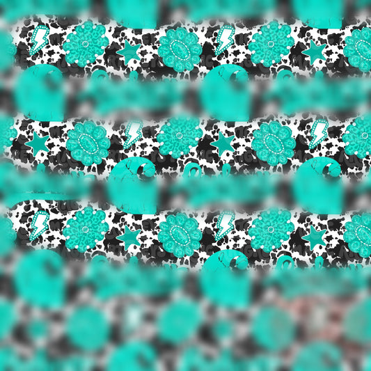 Cowprint Turquoise CH Seamless File
