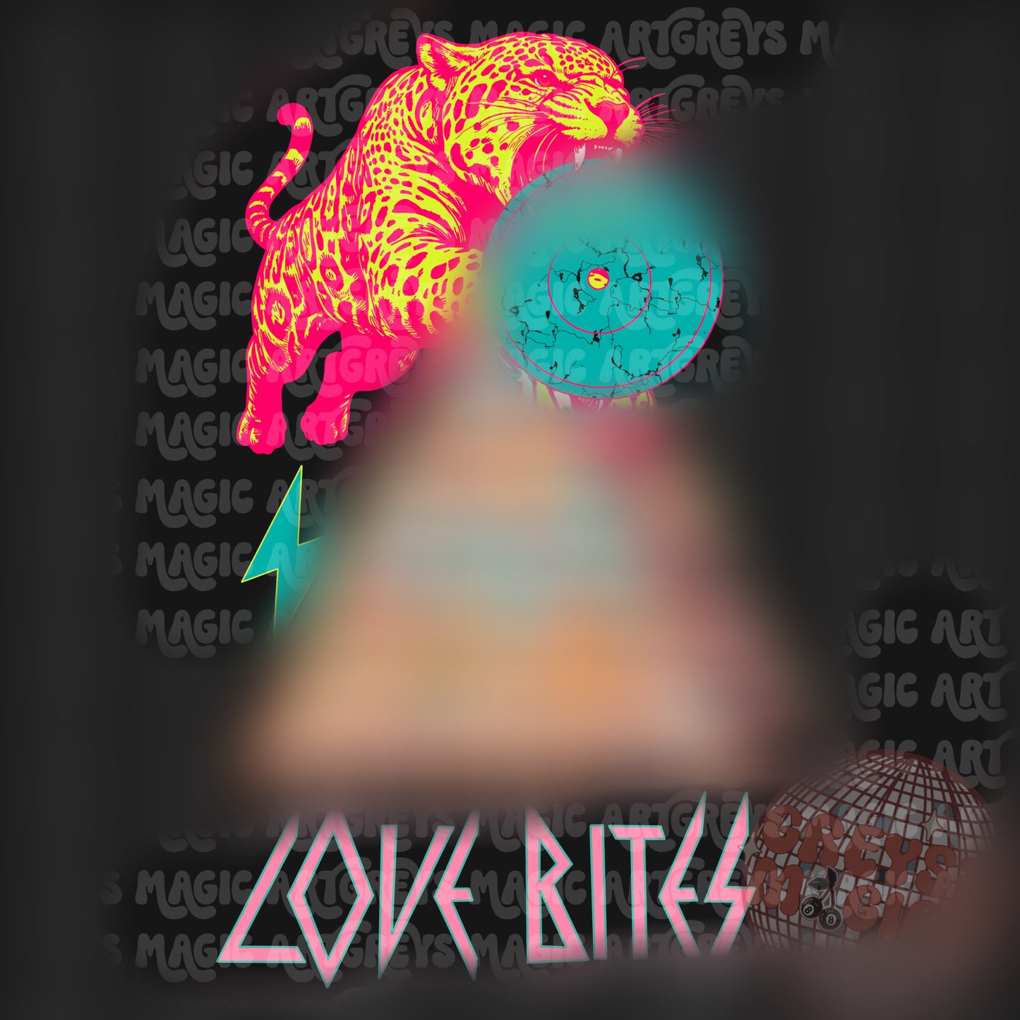 Western Love Bites Cheetah PNG
