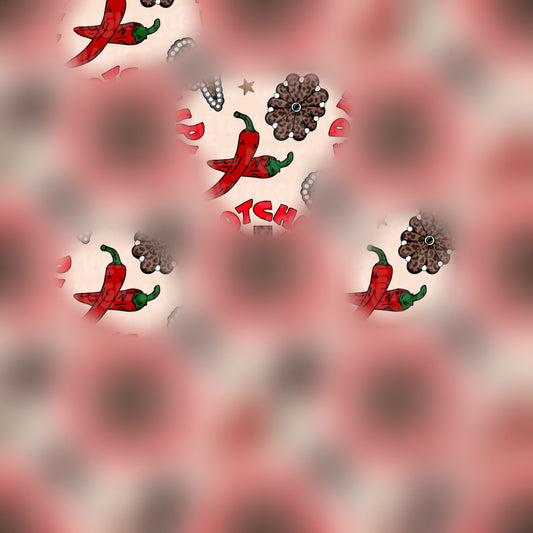 Cheetah Red Chili Pepper Seamless File