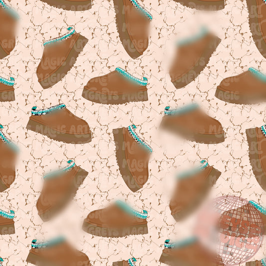 Western Slippers Seamless File