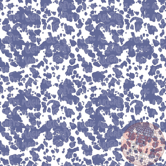 Max & Ruby Blue Cowprint Coord Seamless File