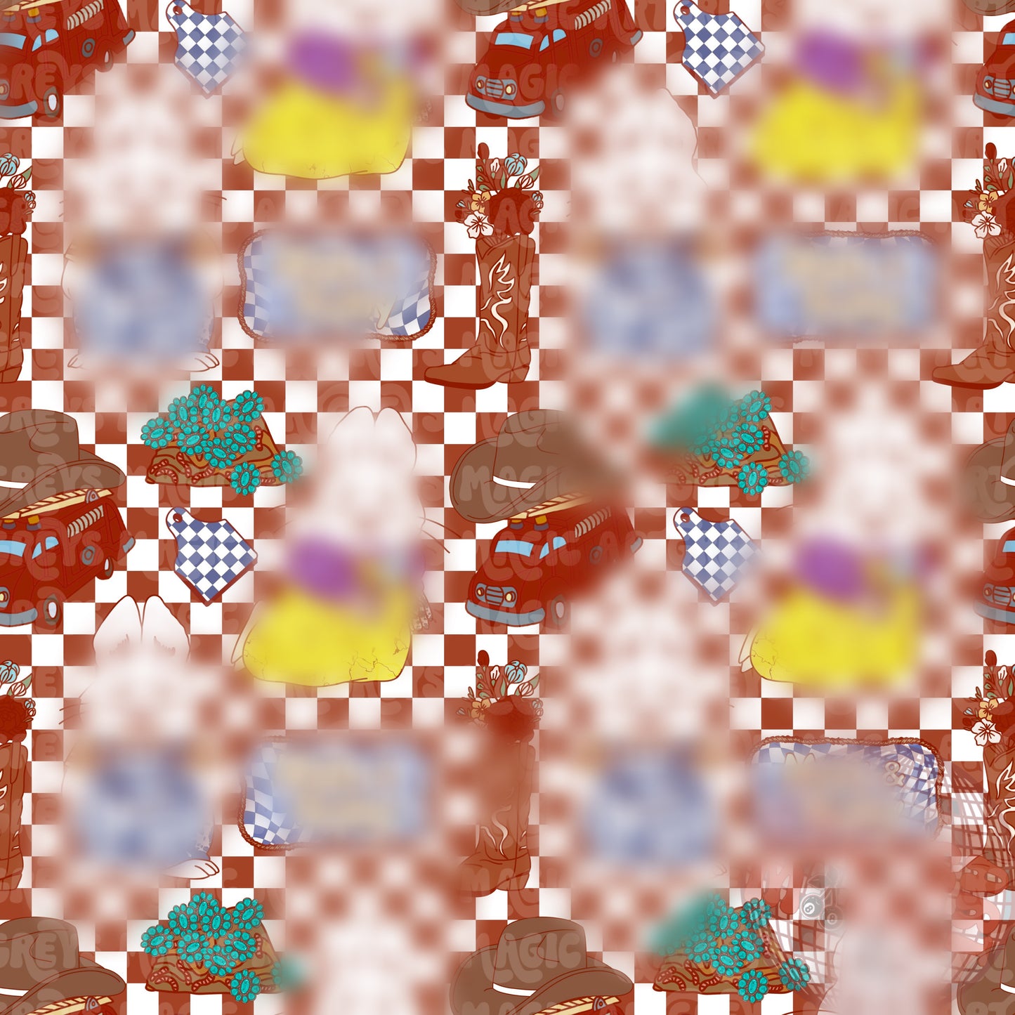 Western M&R Bunny Seamless File