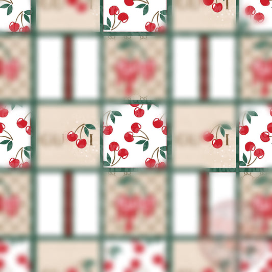 Designer Cherry Patchwork Seamless File