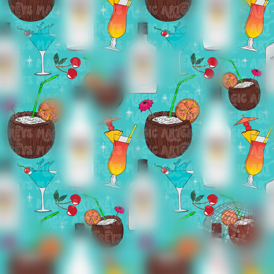 Summer Rum Seamless File