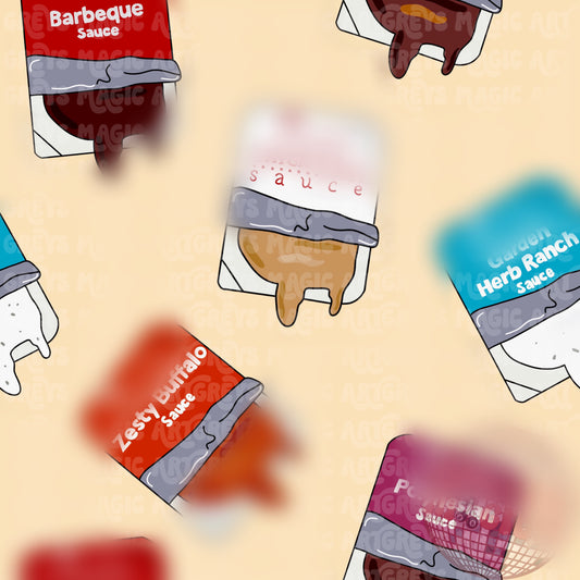 Too Much Sauce Seamless File